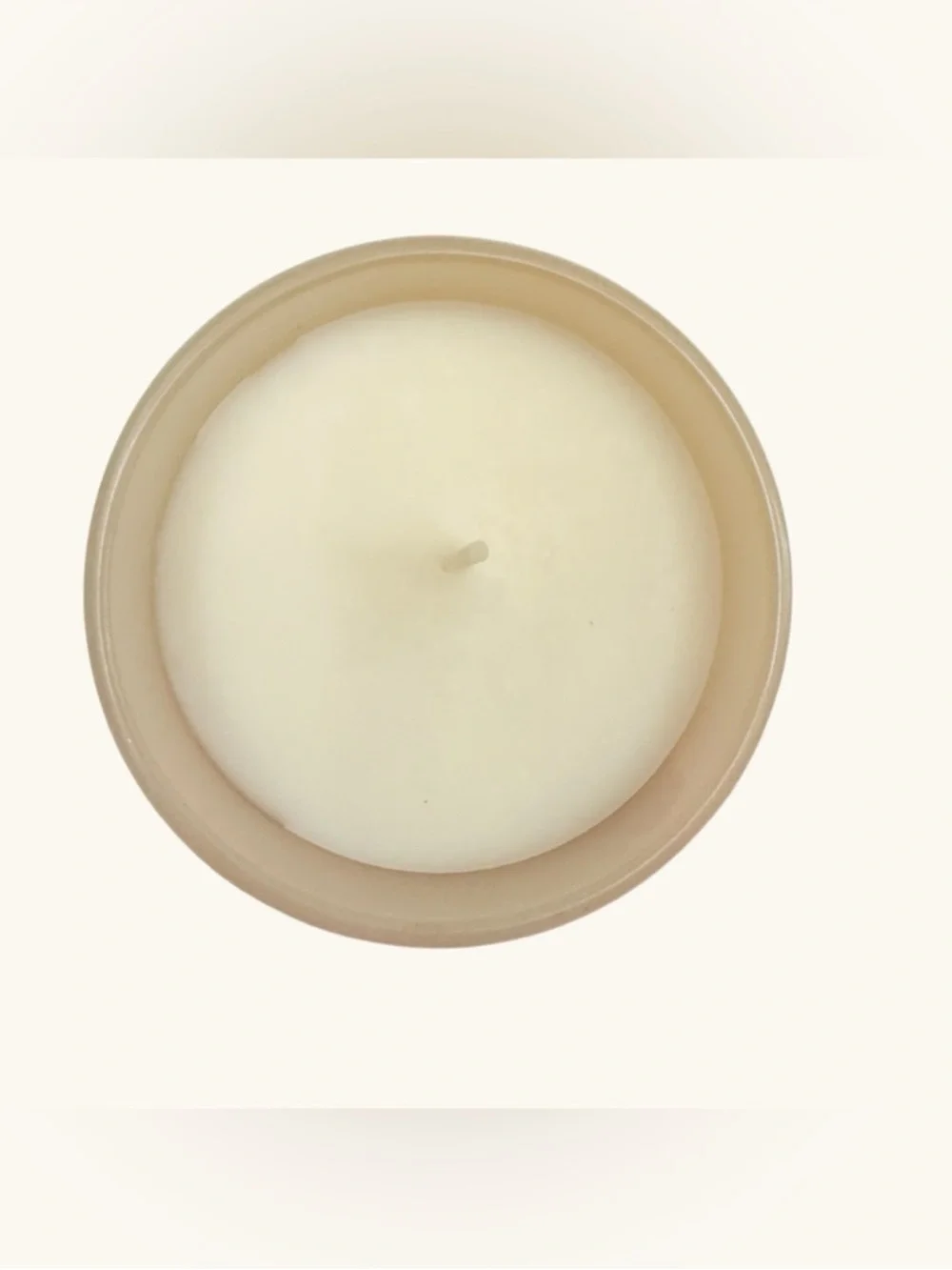 Leoben Company Lavender Bergamot Scented Candle - Cream